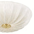 Halbeinbau-Deckenlampe Ø 50 cm – Stoffschirm E27